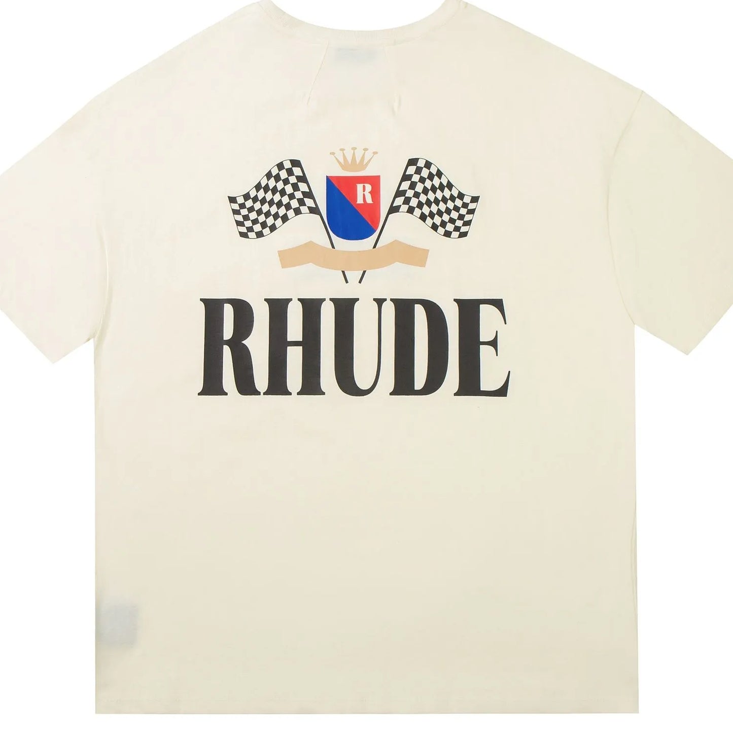RH Designers Mens Rhude Embroidery T Shirts for Summer Mens Tops Letter Polos Shirt Womens Tshirts Clothing Short Sleeved Large Plus 100% Cotton Tees Size S-XL