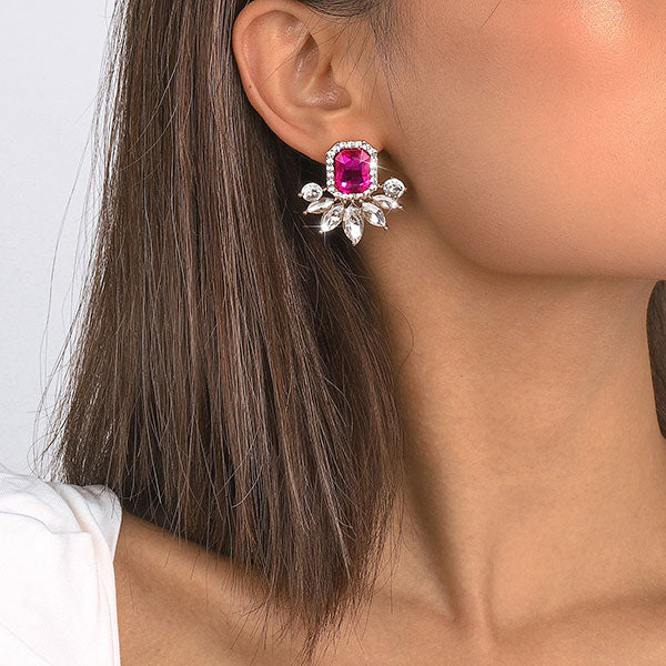 storexq Crystal Glitter On-trend Earrings