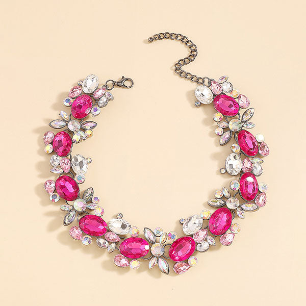 storexq Crystal Glitter Glamorous Necklace