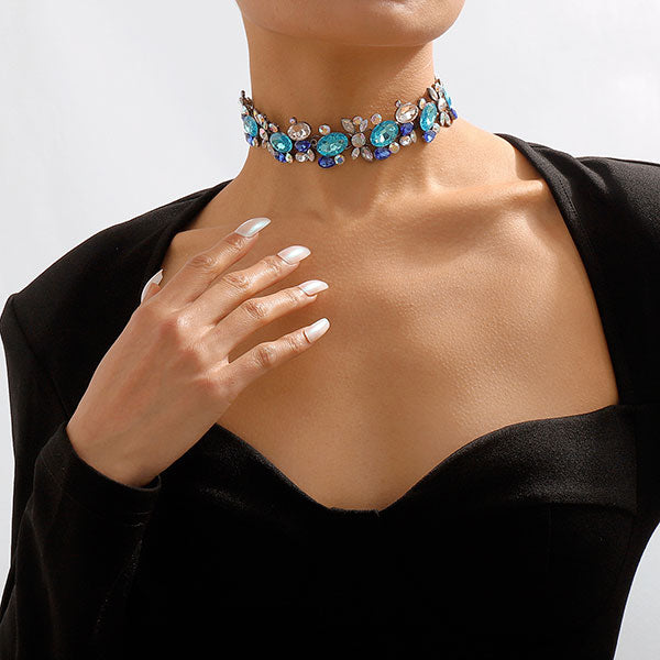 storexq Crystal Glitter Glamorous Necklace
