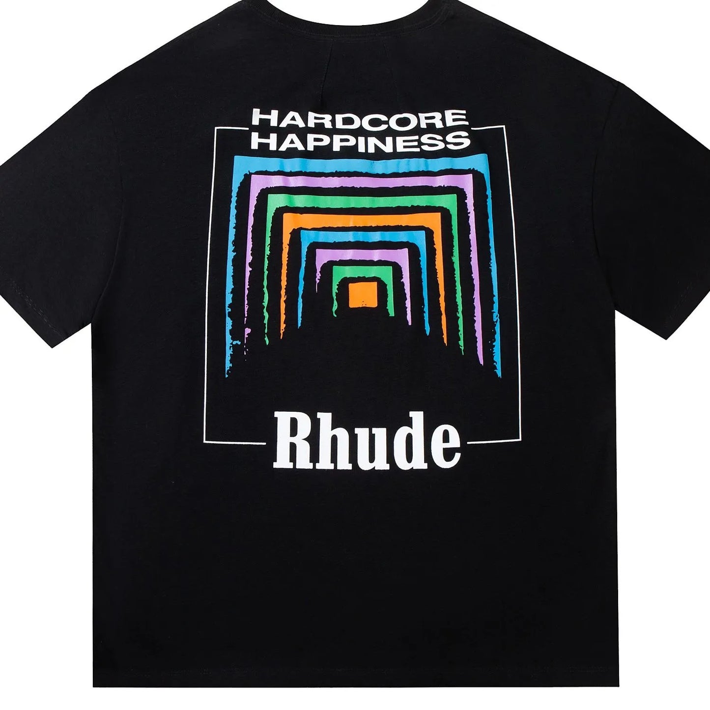 RH Designers Mens Rhude Embroidery T Shirts for Summer Mens Tops Letter Polos Shirt Womens Tshirts Clothing Short Sleeved Large Plus 100% Cotton Tees Size S-XL