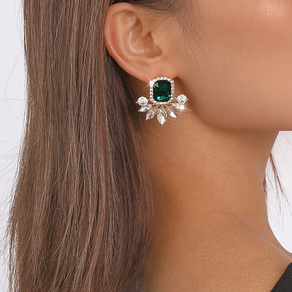 storexq Crystal Glitter On-trend Earrings