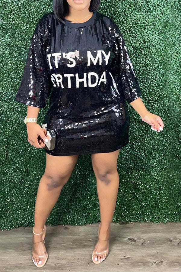 storexq Sequined On-trend Mini Dress