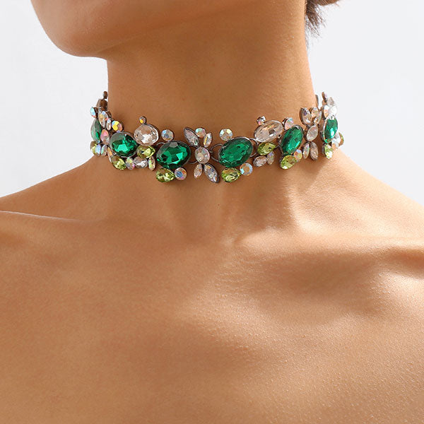 storexq Crystal Glitter Glamorous Necklace
