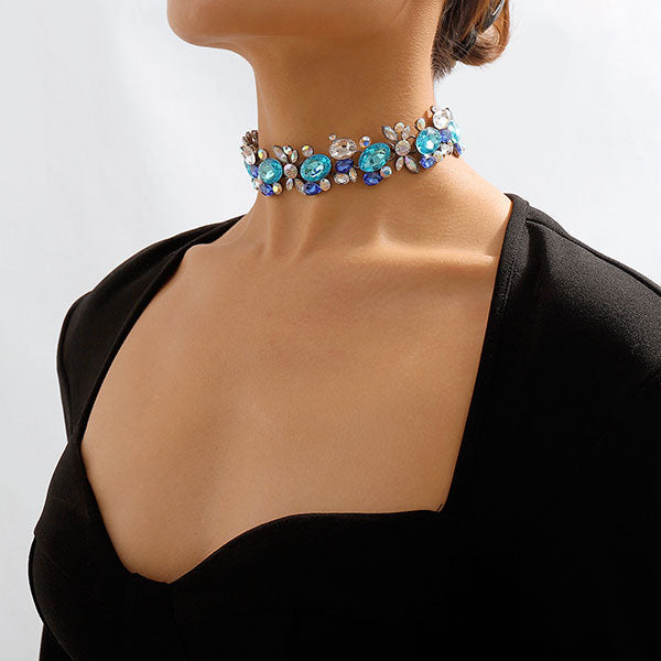 storexq Crystal Glitter Glamorous Necklace