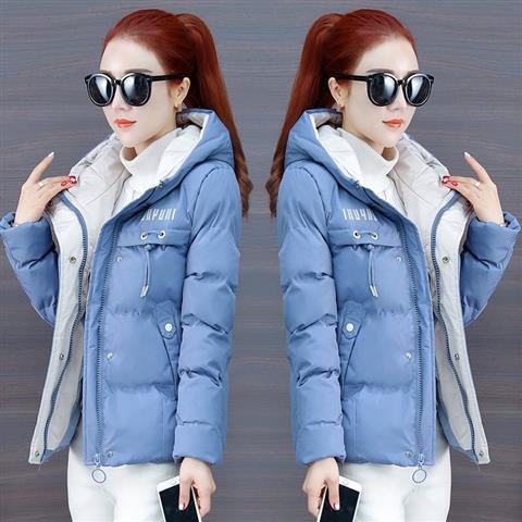 padded jacket women's short 2023 new Korean version down padded jacket winter jacket women's loose thickened small padded jacket