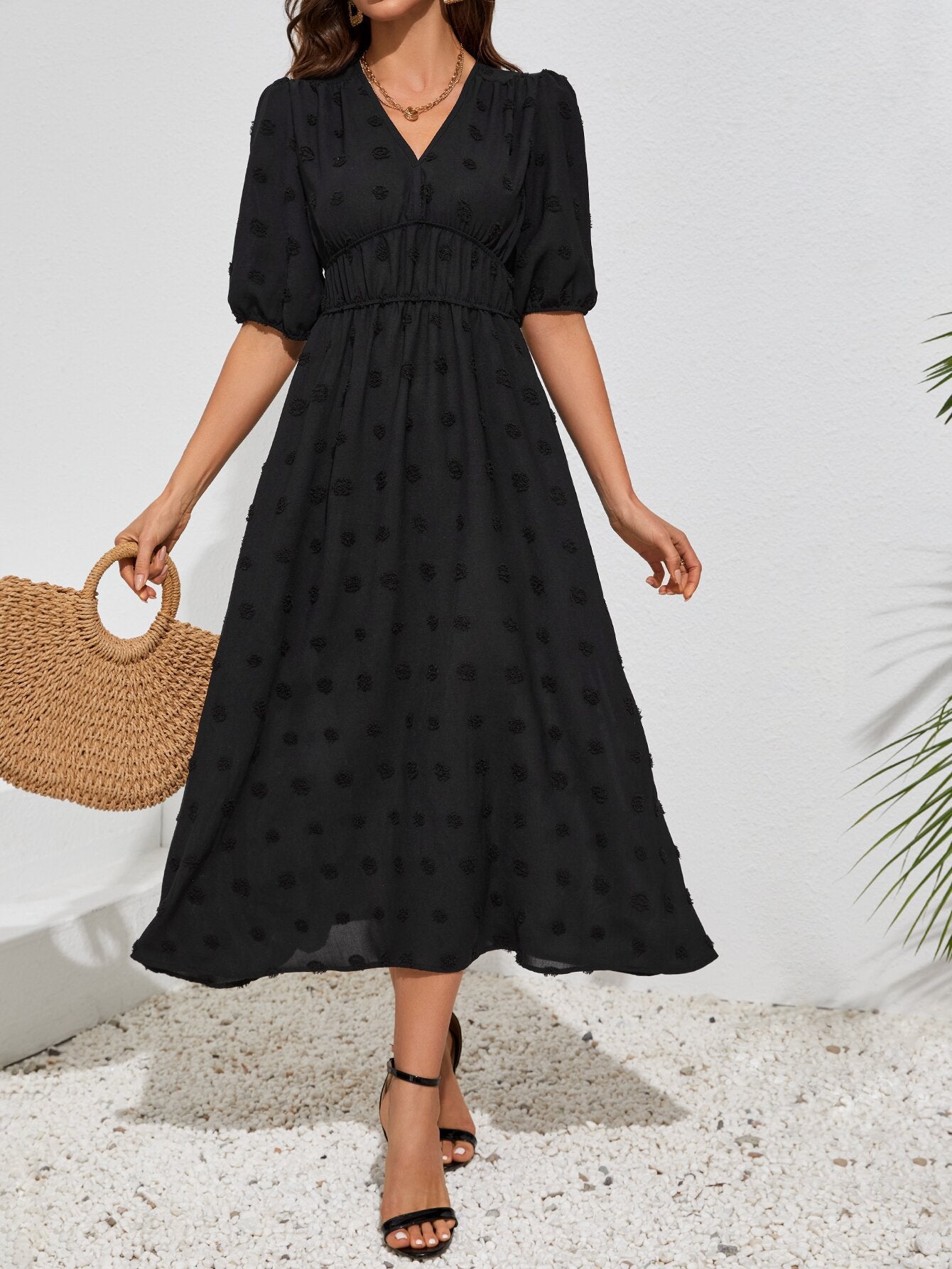 STOREXQ Cross-Border Independent Station Fashion Printing Women's Dress