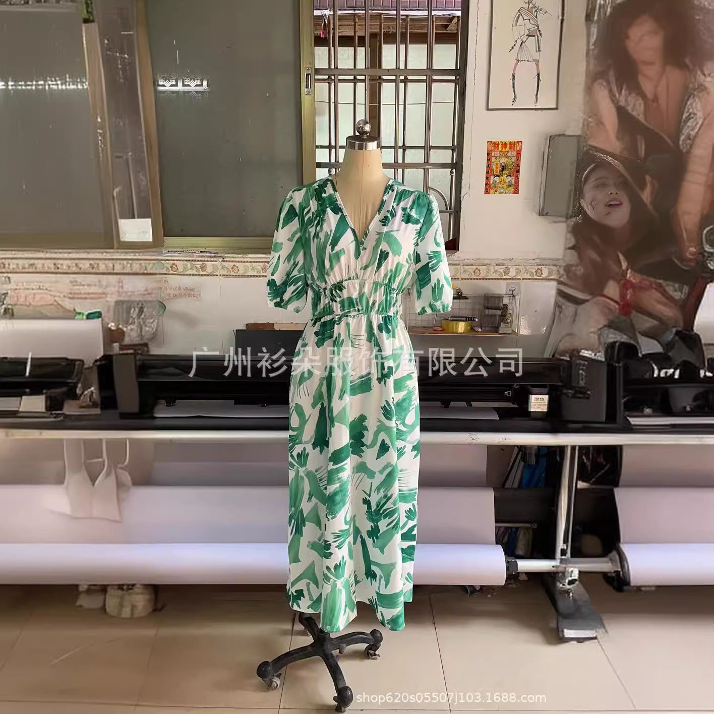 STOREXQ Cross-Border Independent Station Fashion Printing Women's Dress