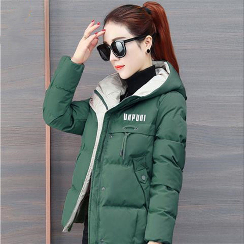padded jacket women's short 2023 new Korean version down padded jacket winter jacket women's loose thickened small padded jacket