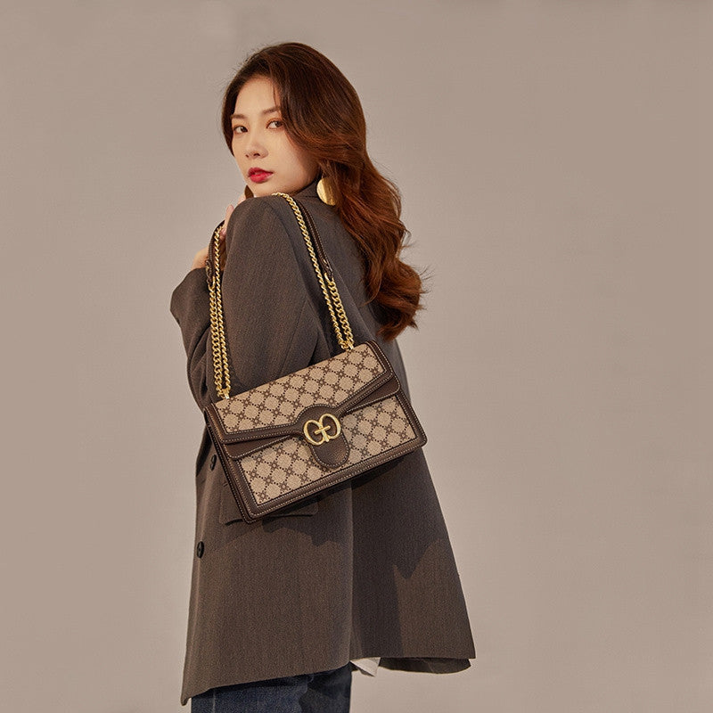 STOREXQ Printed Bags New Women's Bag Shoulder Messenger Bag Fashion Chain Bag Dionysian Cross-Body Bag Women's Handbag
