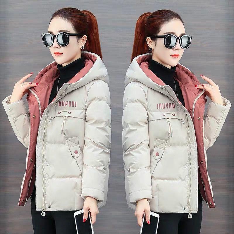 padded jacket women's short 2023 new Korean version down padded jacket winter jacket women's loose thickened small padded jacket