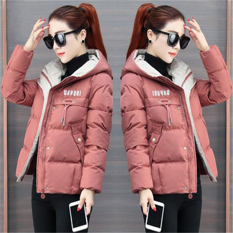 padded jacket women's short 2023 new Korean version down padded jacket winter jacket women's loose thickened small padded jacket