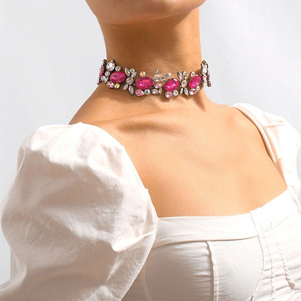 storexq Crystal Glitter Glamorous Necklace