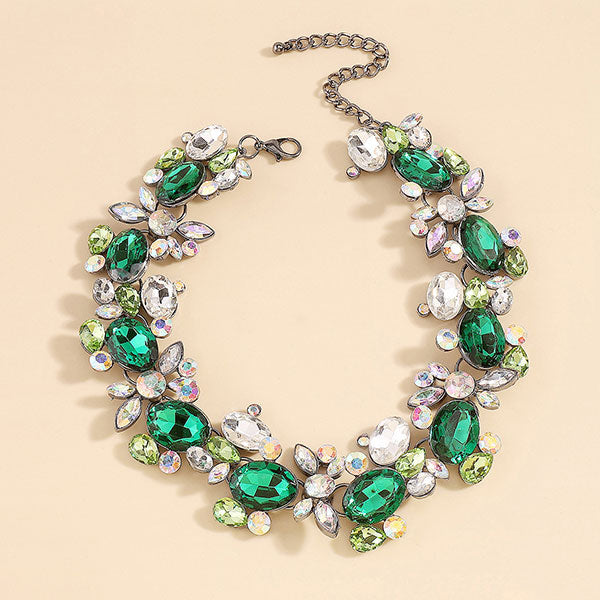 storexq Crystal Glitter Glamorous Necklace