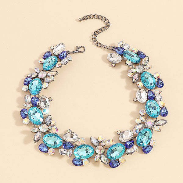 storexq Crystal Glitter Glamorous Necklace