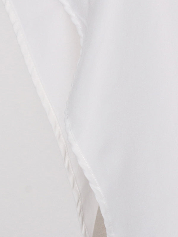 storexq Original Solid Color Irregularity Geometry Blouse Tops