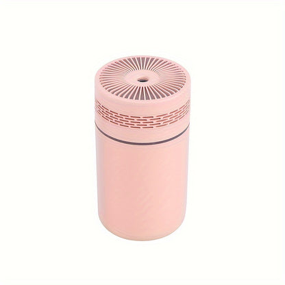 1pc 250ml Mini Portable Spray Humidifier Ultrasonic Cool Mist Air Humidifier Mist Aroma Diffuser Cup Colorful Light Car Air Humidifier