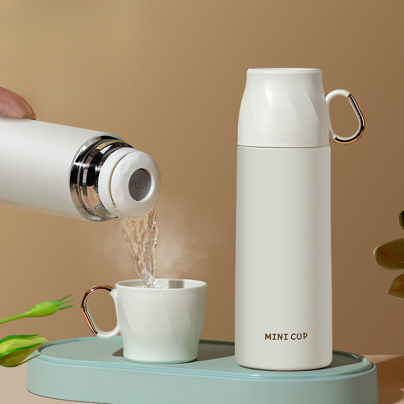 1pc, Vacuum Flask, Insulated Water Bottles, Travel Thermal Cups, For Hot And Cold Beverages, Summer Winter Drinkware, Gifts