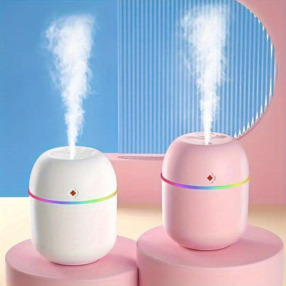 1pc, Whisper-Quiet USB-Powered Mini Aromatherapy Humidifier - Portable, Compact, and Energy-Efficient - Perfect for Bedroom, Living Room, Office, Car, and Household Use with Easy-to-Clean Design and Adjustable Mist Output