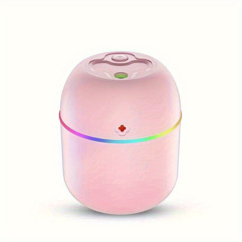 1pc, Whisper-Quiet USB-Powered Mini Aromatherapy Humidifier - Portable, Compact, and Energy-Efficient - Perfect for Bedroom, Living Room, Office, Car, and Household Use with Easy-to-Clean Design and Adjustable Mist Output