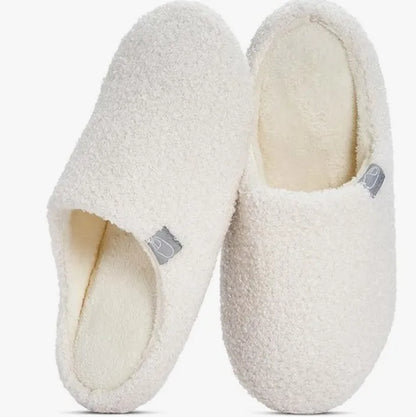 Womens Slippers Ladies Plush Winter Fur Fluffy Furry Warm Sandals Fashion Fuzzy Girl Flip Flop Slipper size