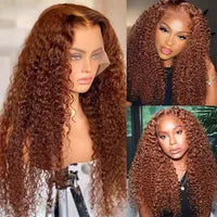 13x4 Transparent Frontal Wig Loose Deep Wave Lace Front Human Hair Wigs for Women Pre Plucked Wavy Black Synthetic Lace Wig