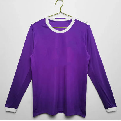 - Season RM Purple Football Jersey Mens Long Sleeve Sweatshirt You can add what you like Suitable for young people 240709