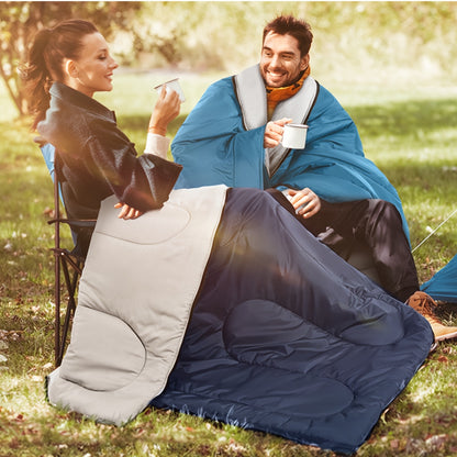 Camping Sleeping Bag - 3 Season Warm & Cool Weather - Summer Spring Fall Lightweight Waterproof for Adults - Camping Gear Equipment, Traveling, and Outdoors