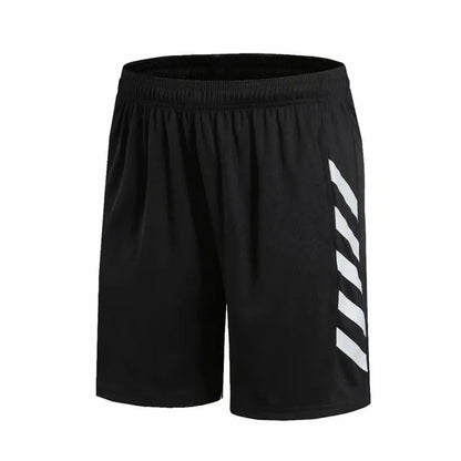 Football Sport Shorts With Zipper Pockets Men Running Pants Soccer Training Trousers Fitness Gym Shorts For Men 240615