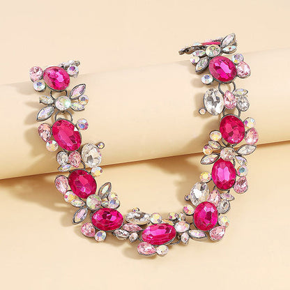 storexq Crystal Glitter Glamorous Necklace