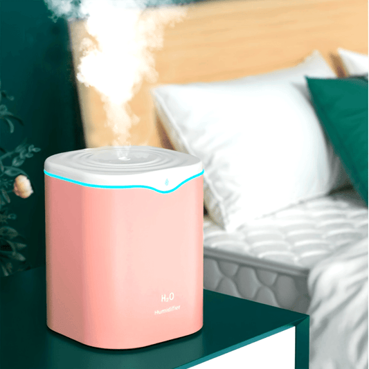 Ultra-Quiet 67.63oz Humidifier with For Smart Sensor for Efficient Air Purification, Multi-Functional for All Room Types, USB Powered, Sustainable Mist Technology