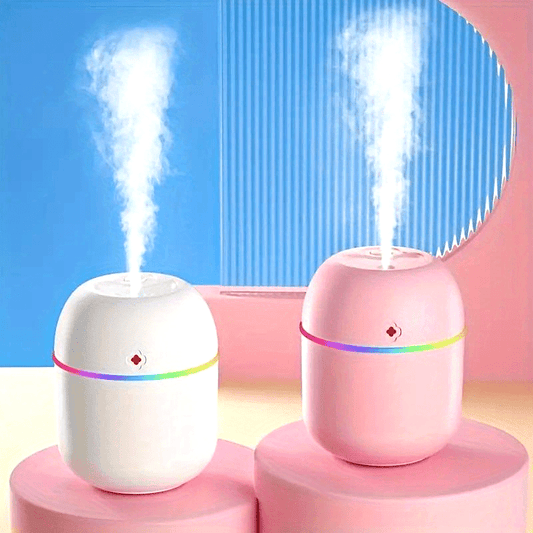 1pc, Whisper-Quiet USB-Powered Mini Aromatherapy Humidifier - Portable, Compact, and Energy-Efficient - Perfect for Bedroom, Living Room, Office, Car, and Household Use with Easy-to-Clean Design and Adjustable Mist Output