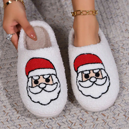 Men Women Indoor Slippers Students Plush Winter Fur Fluffy Furry Cartoon Strawberry Sandals Comfortable Fuzzy Girl Flip Flop Slipper 456 456