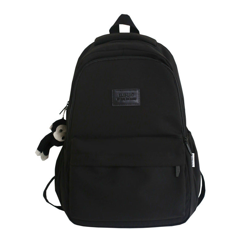 Backpack Backpack Wholesale Foreign Trade New Fashion College Student Korean Leisure Schoolbag Female Ins Trend Large-Capacity Backpack