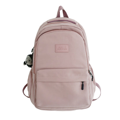 Backpack Backpack Wholesale Foreign Trade New Fashion College Student Korean Leisure Schoolbag Female Ins Trend Large-Capacity Backpack