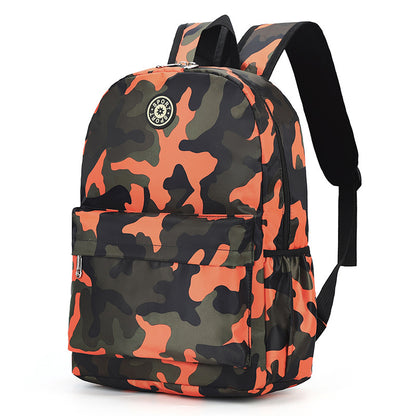 Children's Schoolbag Factory Wholesale Cross-Border Camouflage Backpack Primary School Student Backpack Boys and Girls Burden Reduction Year 12 Grade