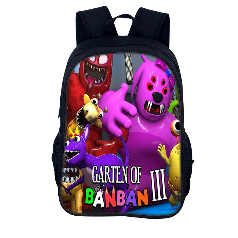 Backpack Garten of Banban 3 Printed Backpack Class Garden Game Primary and Secondary School Students 40cm Schoolbag