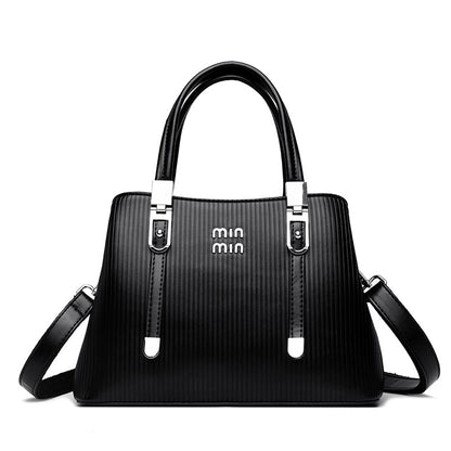 2025 Bag popular autumn new fashionable textured women's bag high-end sense large-capacity handbag commuting to work shoulder bag