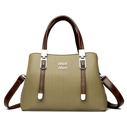 2025 Bag popular autumn new fashionable textured women's bag high-end sense large-capacity handbag commuting to work shoulder bag