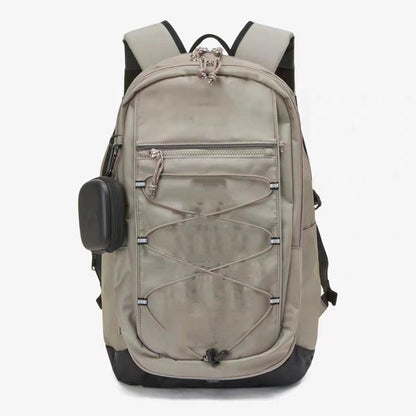 Backpack 2305 Junior High School Student Backpack Adult Multi-Functional Large Capacity Waterproof Outdoor Backpack One Piece Dropshipping