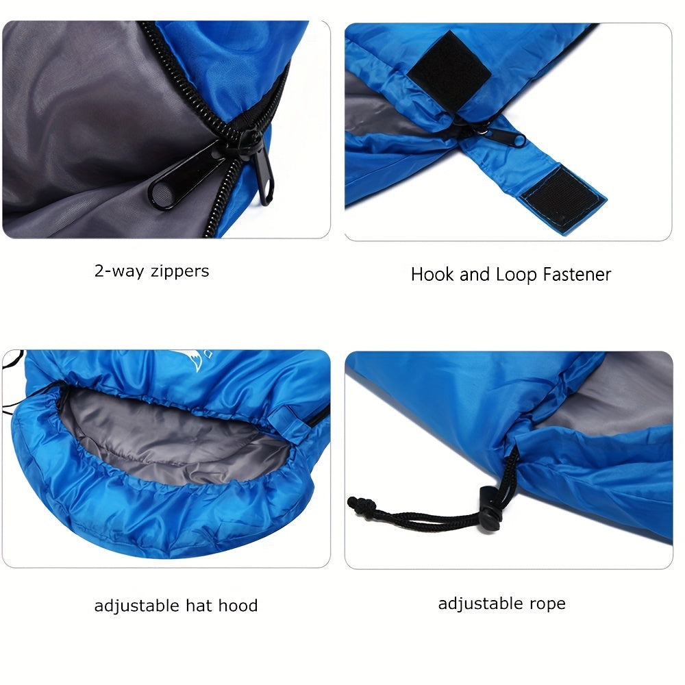 1pc Ultralight Sleeping Bag - Compact, Portable, Warm, and Comfortable for Adults, Ideal for Hiking, Camping, and Backpacking, Weighing Only 1kg