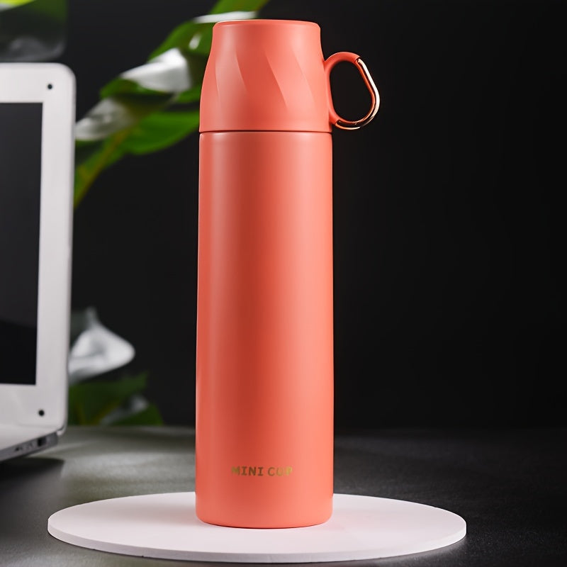 1pc, Vacuum Flask, Insulated Water Bottles, Travel Thermal Cups, For Hot And Cold Beverages, Summer Winter Drinkware, Gifts