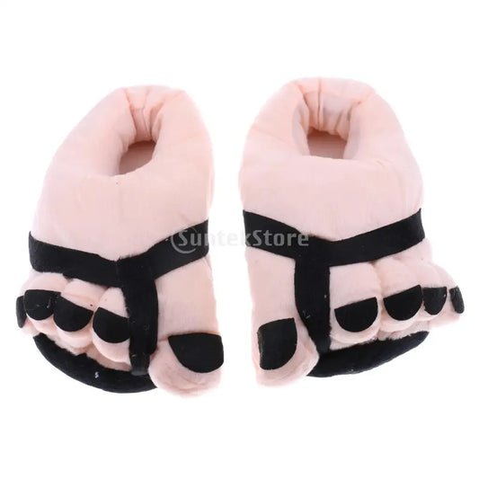 Winter Indoor Panda Women Slippers Ladies Cute Animals Plush Warm Furry Shoes Couple Home Bedroom Fuzzy Slipers Bear Men Sliders