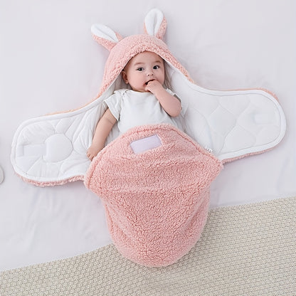 Cozy Baby Sleeping Bag - Soft, Warm, Solid Plush Design for Comfortable Sleep