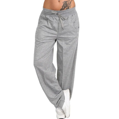 Womens Casual Pants Loose Baggy Sweatpants Sportswear Ladies Harem Trousers Long Pants Jogger Plus Size 5XL Home